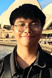 Portrait image of Melvino Imtiyaza Syamsulhakim.
